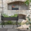 218102 1 stojan na kvetiny simply grow 80 x 73 cm cerna ocel eva solo