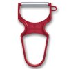 219719 skrabka na zeleninu rapid 11 cm rovne ostri cervena plast victorinox