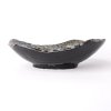 220040 2 jidelni talir shiranami 22 x 18 cm modra keramika mij