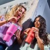 220757 2 termohrnek rio tumbler 950 ml pink papaya nerezova ocel kambukka