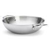 221078 5 wok na indukci affinity 32 cm stribrna nerezova ocel de buyer