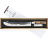 221477 6 reznicky nuz vg10 25 5 cm hneda forged