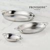 225606 5 pekac provisions 42 x 33 cm stribrna nerezova ocel hestan