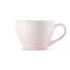 225087 4 hrnek na cappuccino 400 ml shell pink kamenina le creuset