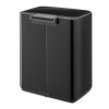225999 11 pedalovy odpadkovy kos bo 12 l matna cerna ocel brabantia