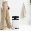 225999 3 pedalovy odpadkovy kos bo 12 l matna cerna ocel brabantia