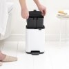 225999 7 pedalovy odpadkovy kos bo 12 l matna cerna ocel brabantia