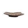 227340 servirovaci talir terra 21 x 17 cm hneda keramika mij