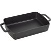 141254 litinovy pekac cerny 30 x 20 cm staub