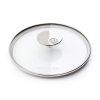 152984 sklenena poklice s nerezovym uchytem o 18 cm mauviel